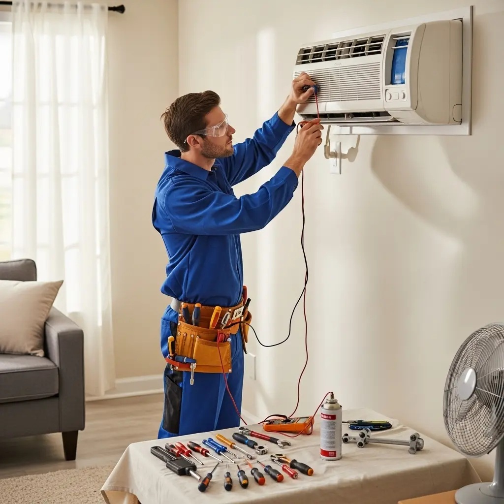 Menemen Vaillant Vaillant klima gaz dolumu ve bakım – Enerji verimliliği artırıldı. - Teknik servis örneği